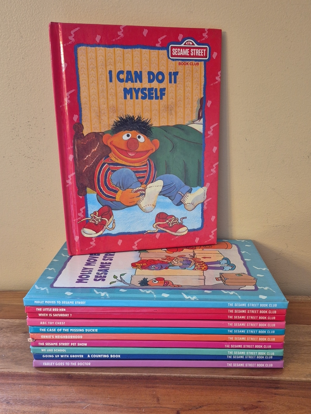 Sesame Street Book Club Set of 11 Children's Books - Hardcover